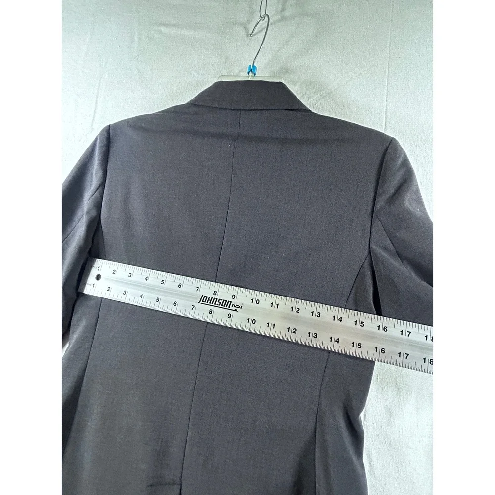 American Eagle Outfitters women Navy Blue Single Button Blazer Jacket Size‎ S